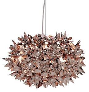 Függőlámpa Kartell, Bloom S2, Bronz / Öreg Sárgaréz, Nappali, Műanyag, Dizájn