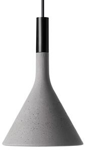 Függőlámpa Foscarini, Aplomb Mini, dimmable, Szürke, Konyha, Beton, Dizájn
