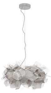 Függőlámpa Slamp, CLIZIA, dimmable, Szürke, Nappali, Műanyag, Dizájn