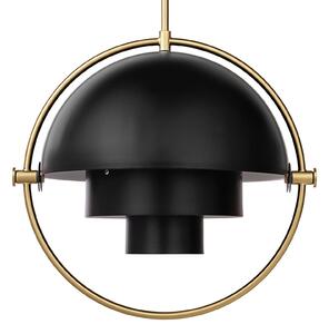 Függőlámpa GUBI, Multi-Lite, dimmable, Fekete, Nappali, Fém, Dizájn