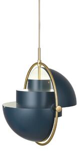 Függőlámpa GUBI, Multi-Lite, dimmable, Kék, Nappali, Fém, Dizájn