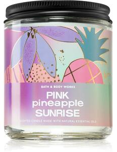 Bath & Body Works Pink Pineapple Sunrise illatos gyertya I. 198 g