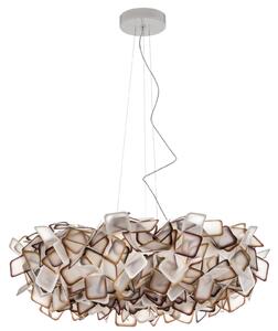 Függőlámpa Slamp, Clizia, dimmable, Narancs, Nappali, Műanyag, Dizájn