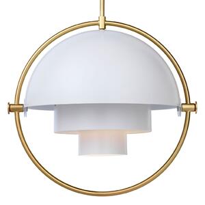 Függőlámpa GUBI, Multi-Lite, dimmable, Fehér, Nappali, Fém, Dizájn