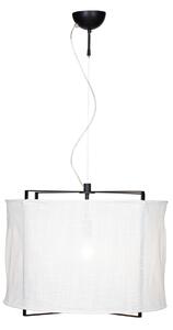 Függőlámpa By Rydéns, Softy, dimmable, Fehér, Nappali, Szövet / Textília, Skandináv