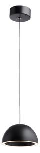 Függőlámpa LOOM DESIGN, Curve, dimmable, Fekete, Nappali, Alumínium, Modern
