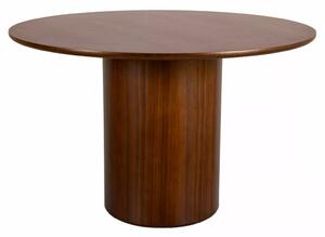 Rondo kerek étkezőasztal MDF diófa furnér 120 cm