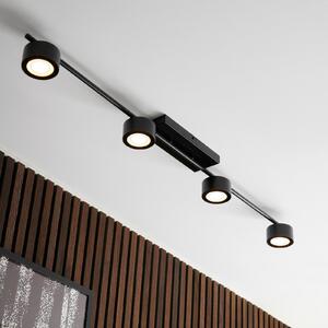 Mennyezeti Lámpa Nordlux, Clyde, dimmable, Fekete, Nappali, Fém, Modern