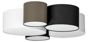 Mennyezeti Lámpa Lindby, Lettie, dimmable, Többszínű, Nappali, Szövet / Textília, Skandináv