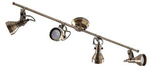 Mennyezeti Lámpa Lindby, PERSEAS, dimmable, Bronz / Öreg Sárgaréz, Nappali, Fém, Antik