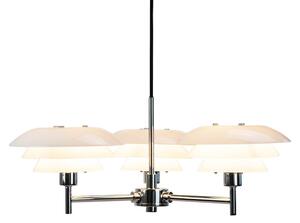 Csillárok Dyberg Larsen, DL20, dimmable, Fémes, Nappali, Fém, Dizájn