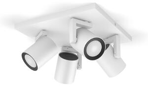 Mennyezeti Lámpa Philips Hue, Argenta, dimmable, Fehér, Nappali, Fém, Modern