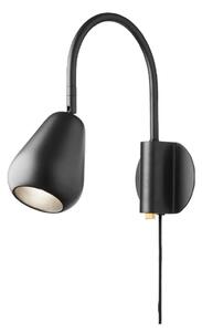 Fali Lámpa Nuura Aps, Anoli, dimmable, Fekete, Nappali, Fém, Modern