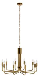 Csillárok Lindby, Elanova, dimmable, Arany / Sárgaréz, Nappali, Fém, Antik