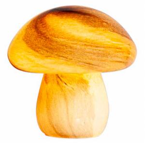 Asztali lámpa By Rydéns, Mira Mushroom, Barna / Rozsdabarna, Nappali, Üveg
