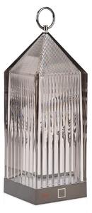 Kültéri Lámpa Kartell, Lantern, dimmable, Szürke, Erkély, Műanyag, Dizájn