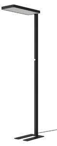 Állólámpa Arcchio, Timon, dimmable, Fekete, Dolgozószoba / iroda, Alumínium, Modern