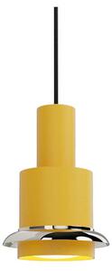 Chaumont Függőlámpa Ø15xH22 Yellow/Nikkel