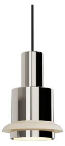 Chaumont Függőlámpa Ø19xH28 Nikkel/White