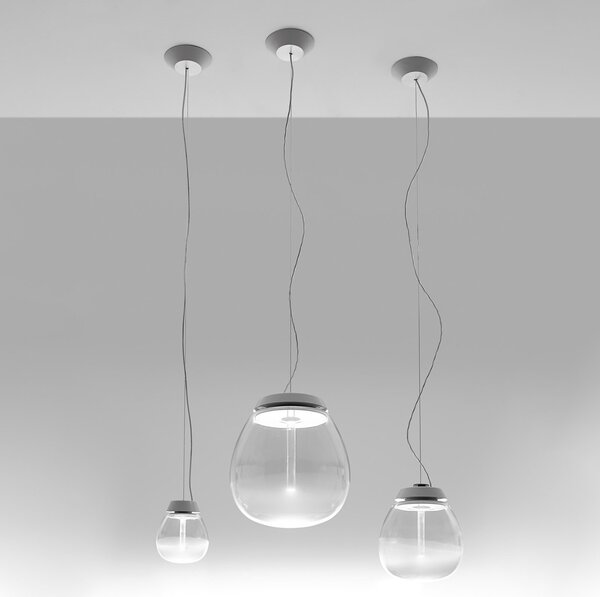 Függőlámpa Artemide, Empatia, dimmable, Átlátszó, Nappali, Üveg, Dizájn