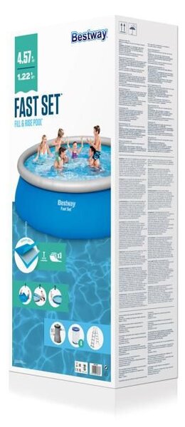 Bestway Palermo felfújható medence szett 457 x 122 cm