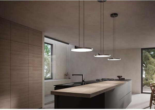 Függőlámpa LIGHT-POINT, dimmable, Arany / Sárgaréz, Étkező, Alumínium
