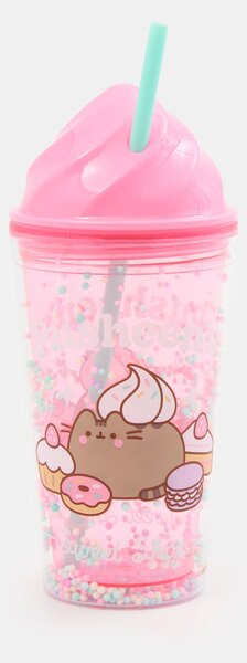 Sinsay - Többször használható pohár szívószállal Pusheen the Cat - többszínű