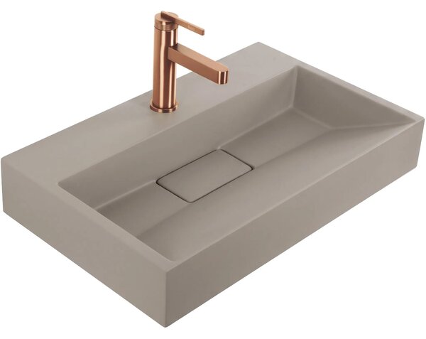 Konglomerátum mosdó Rea GOYA TAUPE 60CM