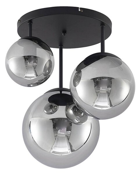 Mennyezeti Lámpa Lindby, Teeja, dimmable, Szürke, Nappali, Üveg, Modern