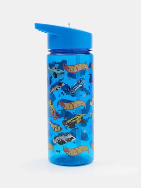 Sinsay - Kulacs fogantyúval és szívószállal Hot Wheels - többszínű