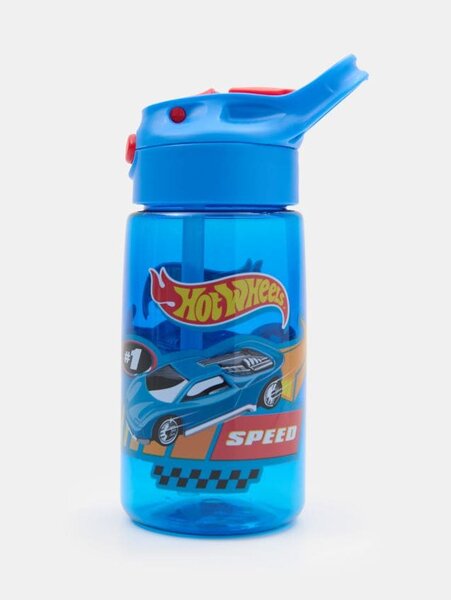 Sinsay - Kulacs fogantyúval és szívószállal Hot Wheels - többszínű