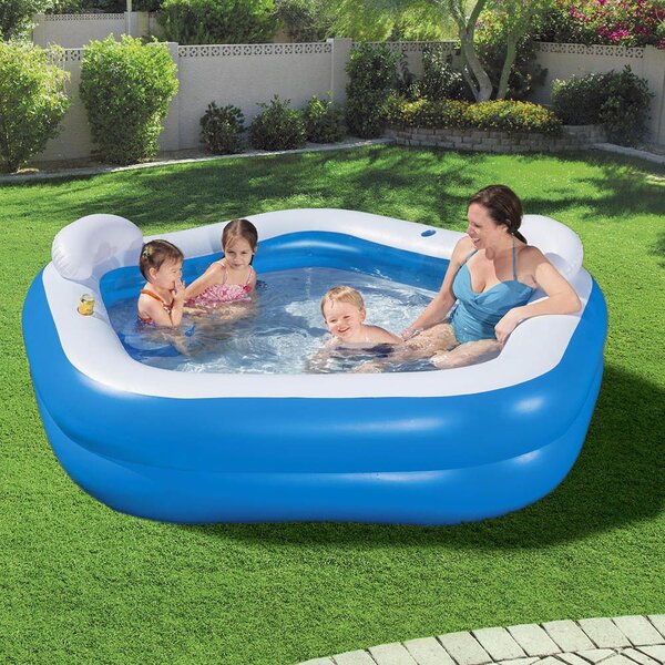 Bestway Family Fun felfújható gyerek medence 213 x 207 x 69 cm