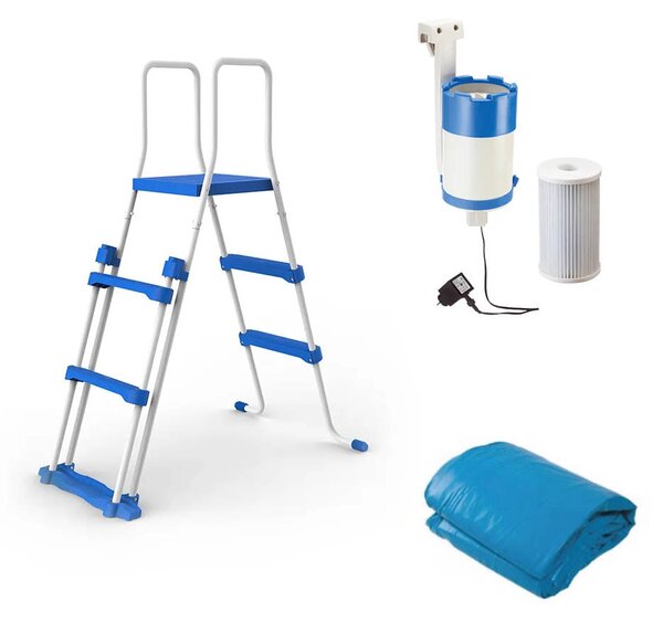 Pontaqua ADRIA merevfalú medence 350 cm kör, fehér