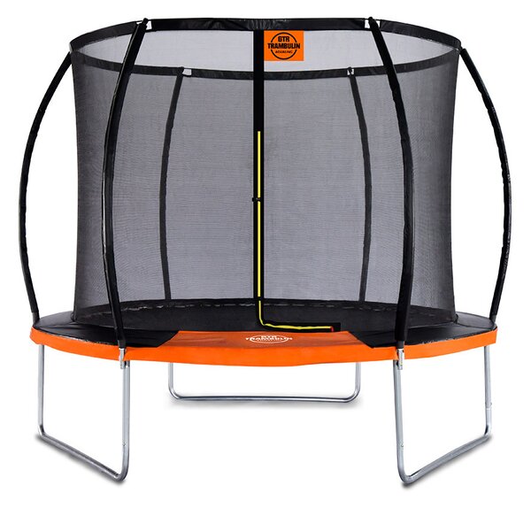 GTR PRO Sunshine Trambulin narancssárga, védőhálóval, 183 cm