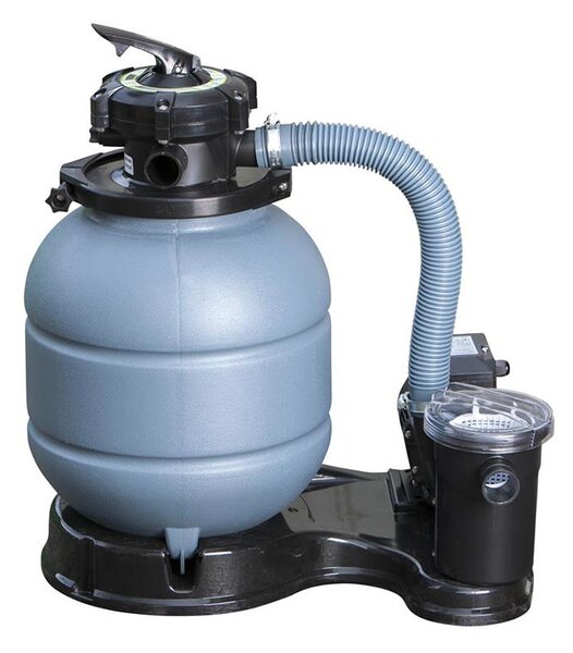 GRE KIT GRAPHITE fémfalas családi medence szett 500 x 300 x120 cm