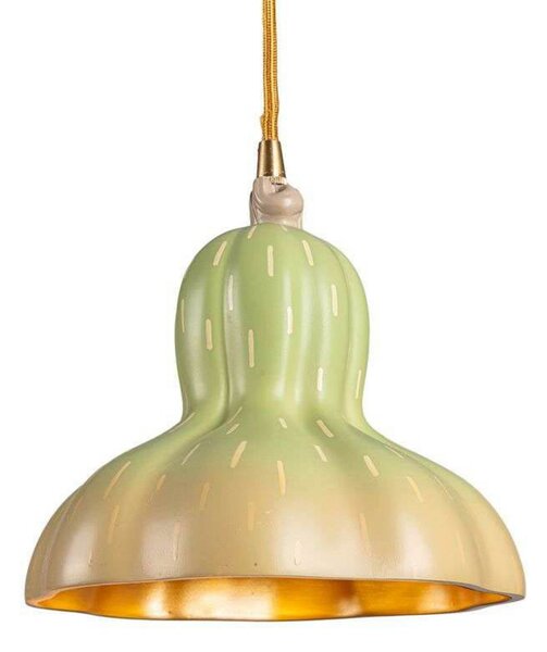 Függőlámpa SELETTI, dimmable, Zöld, Étkező, Műanyag