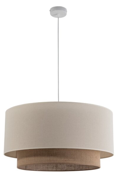 Függőlámpa Duolla, Boho, dimmable, Bézs, Hálószoba, Fém, Boho