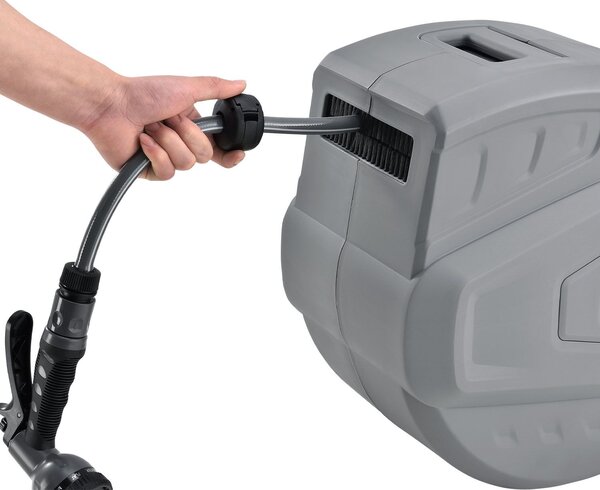Juskys Kerti tömlő automata felcsévéléssel Flowwater - 20 m