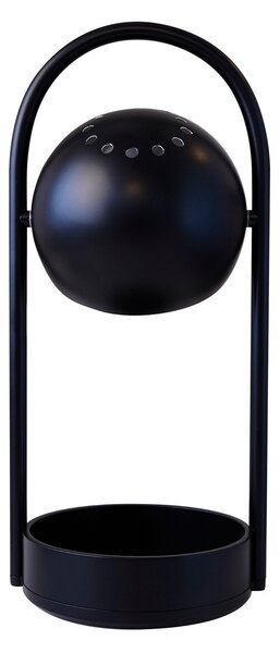 Asztali lámpa FRANDSEN, Ball Portable, dimmable, Fekete, Nappali, Fém