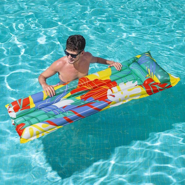 Bestway Színes nyári strandmatrac 183 x 69 cm
