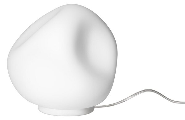 Asztali lámpa Foscarini, Hoba Midi, Fehér, Nappali, Üveg, Dizájn