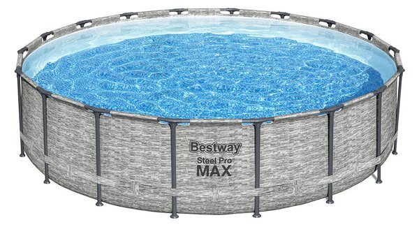 Bestway SAN JUAN kőhatású fémvázas medence szett 549 x 122 cm