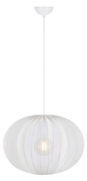 Függőlámpa Markslöjd, Florence, dimmable, Fehér, Nappali, Szövet / Textília, Skandináv