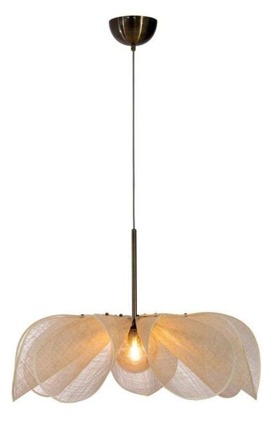 Függőlámpa Markslöjd, Styrka, dimmable, Bézs, Nappali, Szövet / Textília