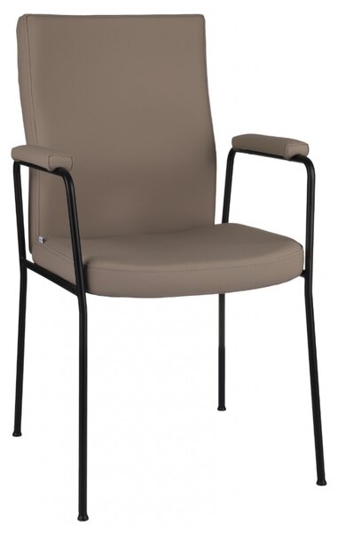GRO-Team Plus 4L Arm Black konferenciaszék