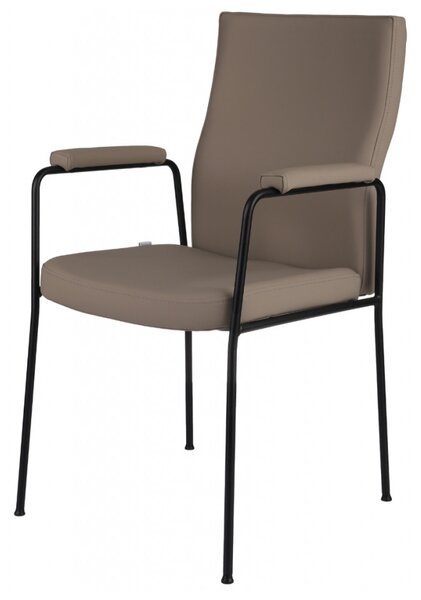 GRO-Team Plus 4L Arm Black konferenciaszék