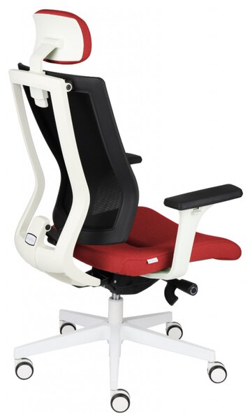 GRO-MaxPro WS HD White vezetői forgószék fejtámlával