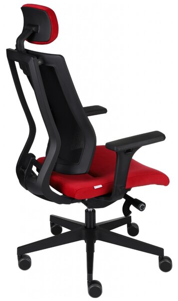 GRO-MaxPro BS HD Black vezetői forgószék fejtámlával