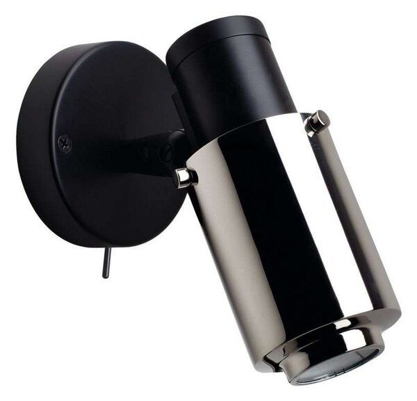 Biny Spot LED w/Kapcsoló Black/Nickel - DCW
