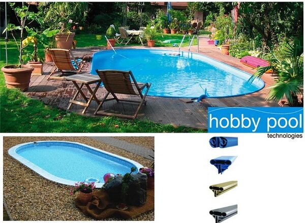 Hobby Pool Monaco medence 900 x 500 × 120 cm 0,6 mm